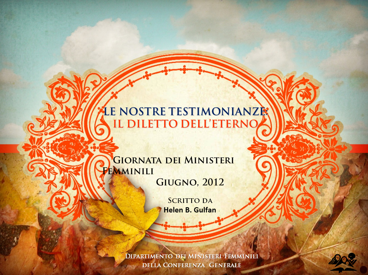 Giornata dei Ministeri Femminili - 2012 (powerpoint per sermone)